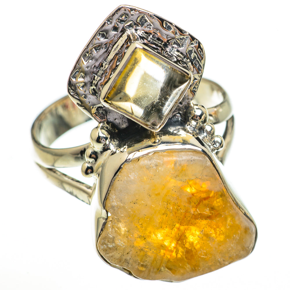 Citrine Rings handcrafted by Ana Silver Co - RING70364