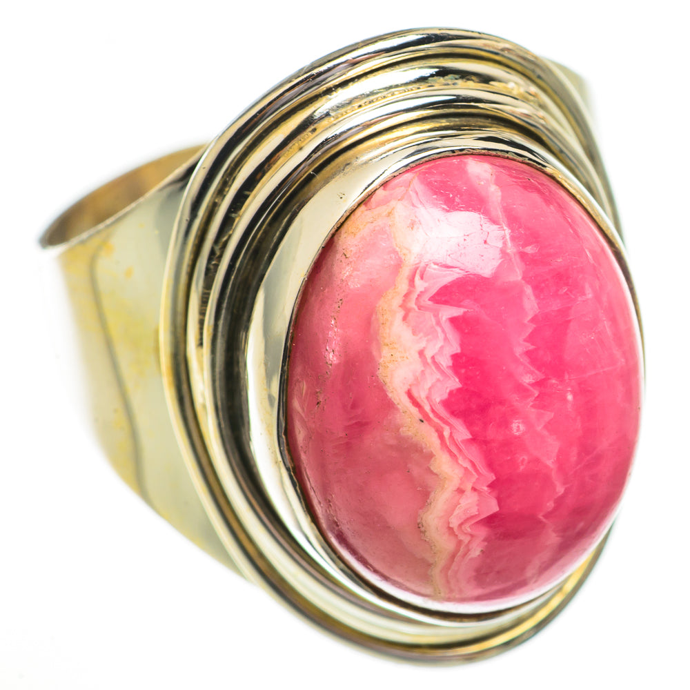 Rhodochrosite Rings handcrafted by Ana Silver Co - RING70433