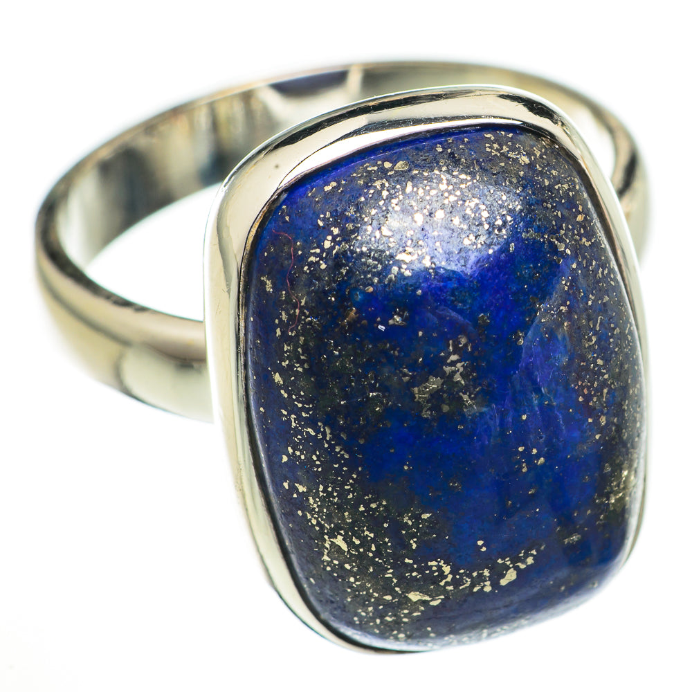 Lapis Lazuli Rings handcrafted by Ana Silver Co - RING70445