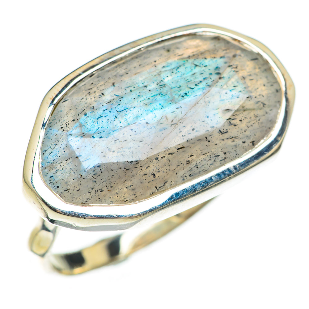 Labradorite Rings handcrafted by Ana Silver Co - RING70450