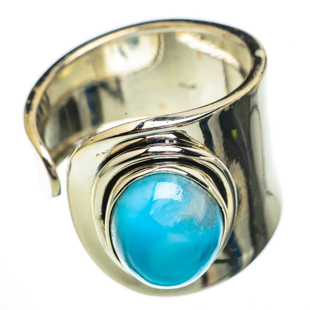 Larimar Rings handcrafted by Ana Silver Co - RING70479