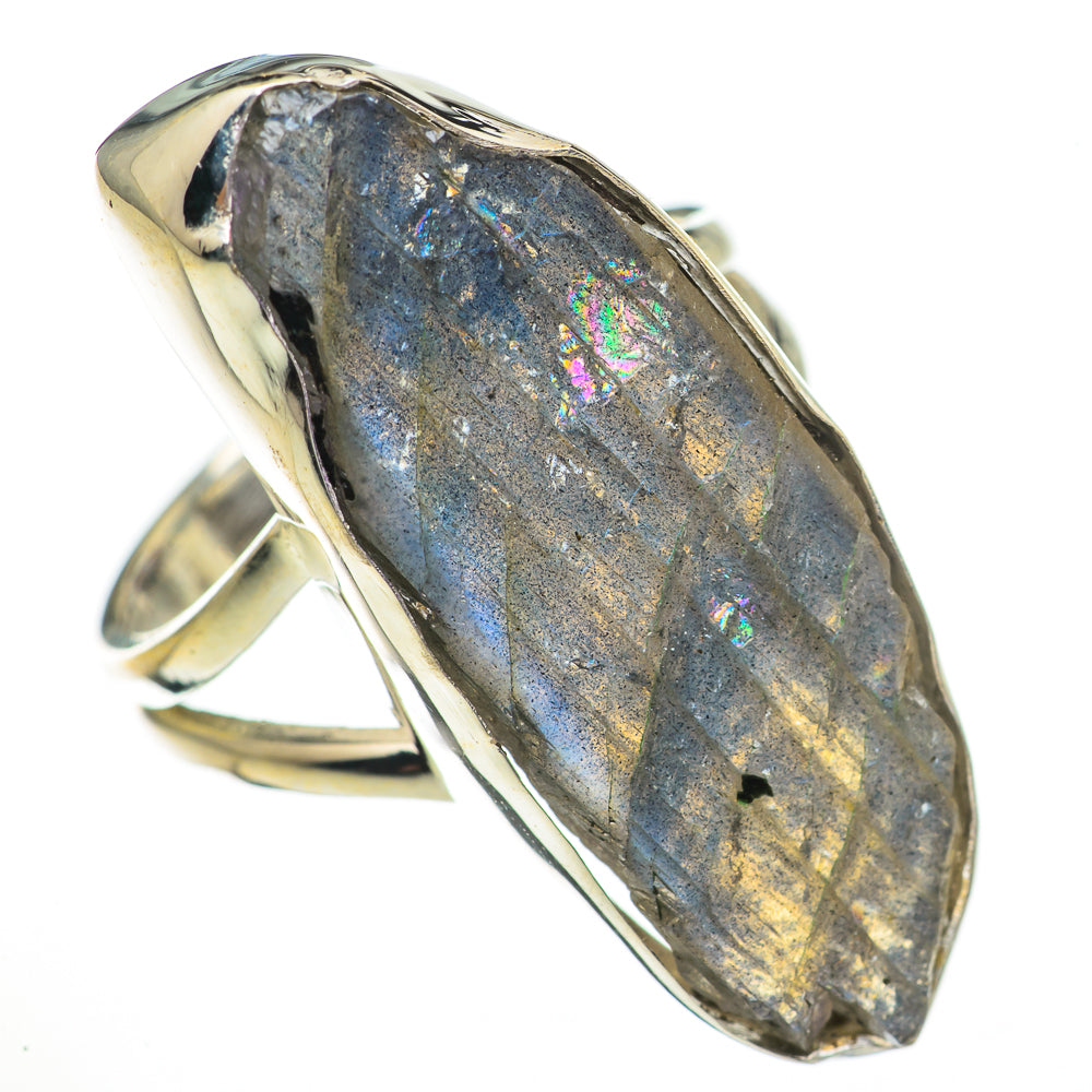 Labradorite Rings handcrafted by Ana Silver Co - RING70516