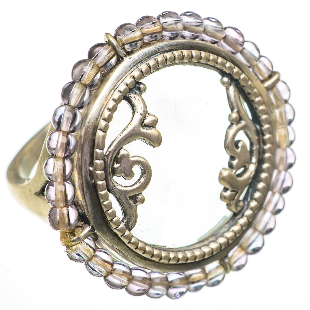 White Quartz Rings handcrafted by Ana Silver Co - RING70539