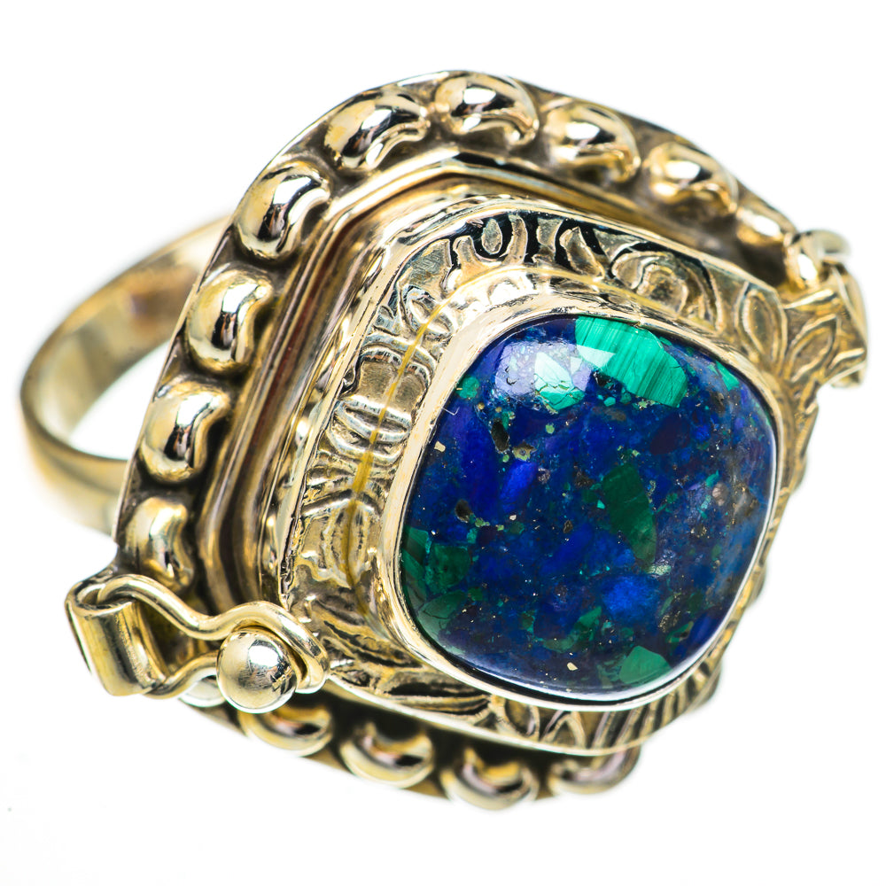 Azurite Rings handcrafted by Ana Silver Co - RING70552