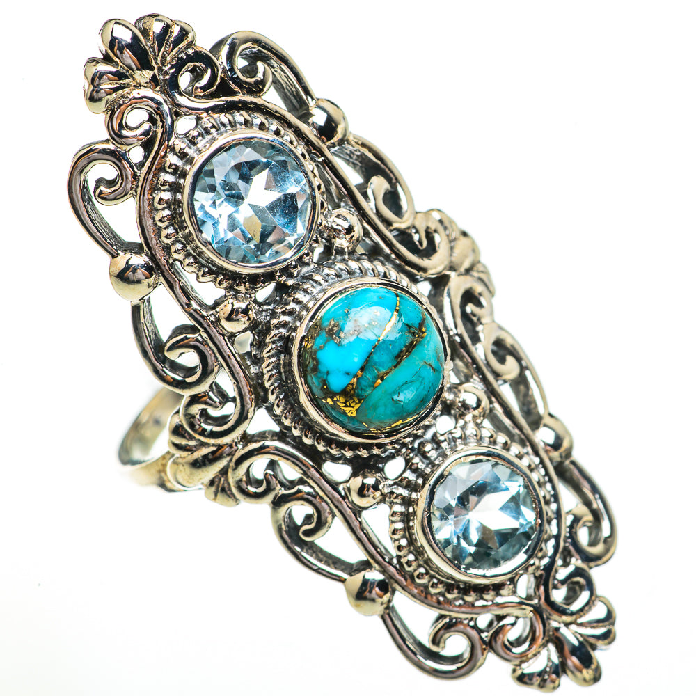 Labradorite Rings handcrafted by Ana Silver Co - RING70555
