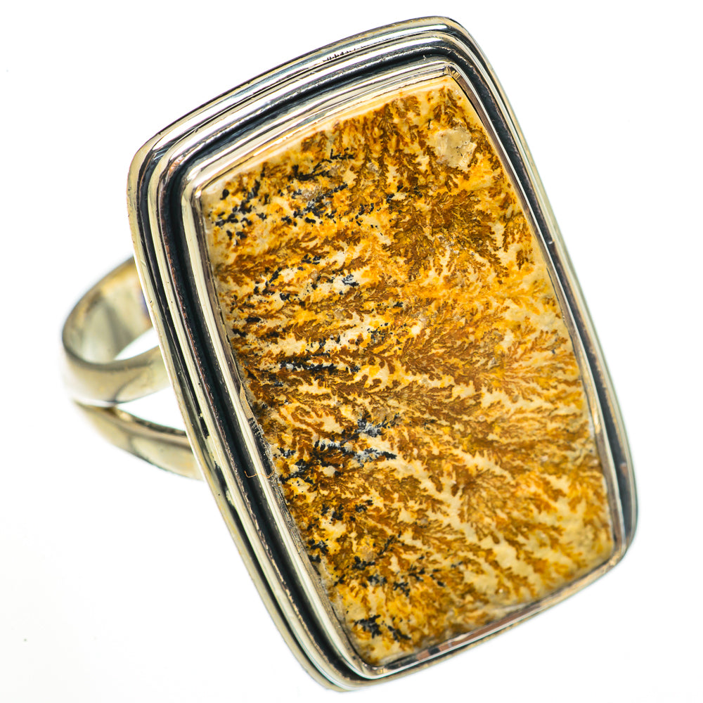 Ammonite Fossil Rings handcrafted by Ana Silver Co - RING70557