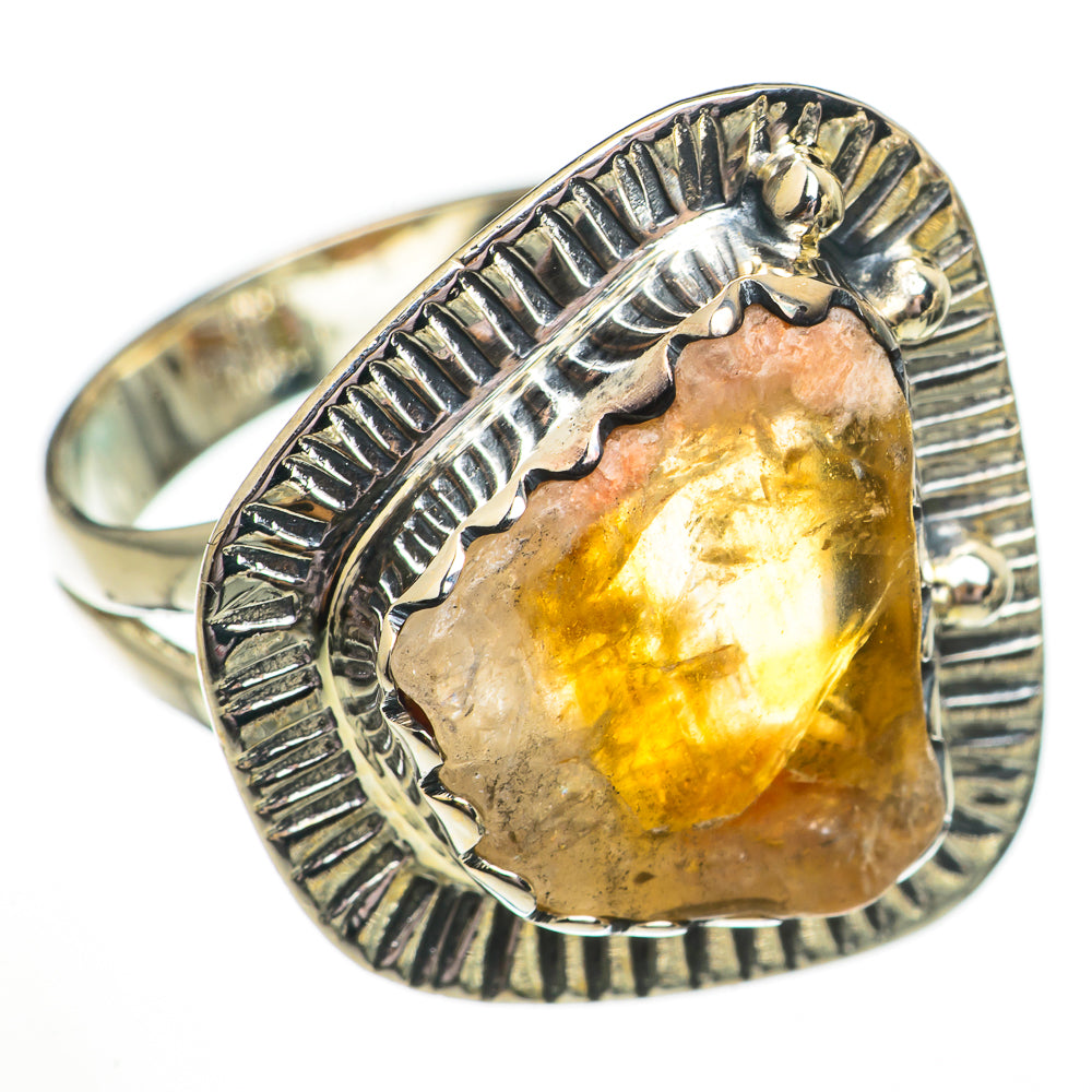 Citrine Rings handcrafted by Ana Silver Co - RING70665