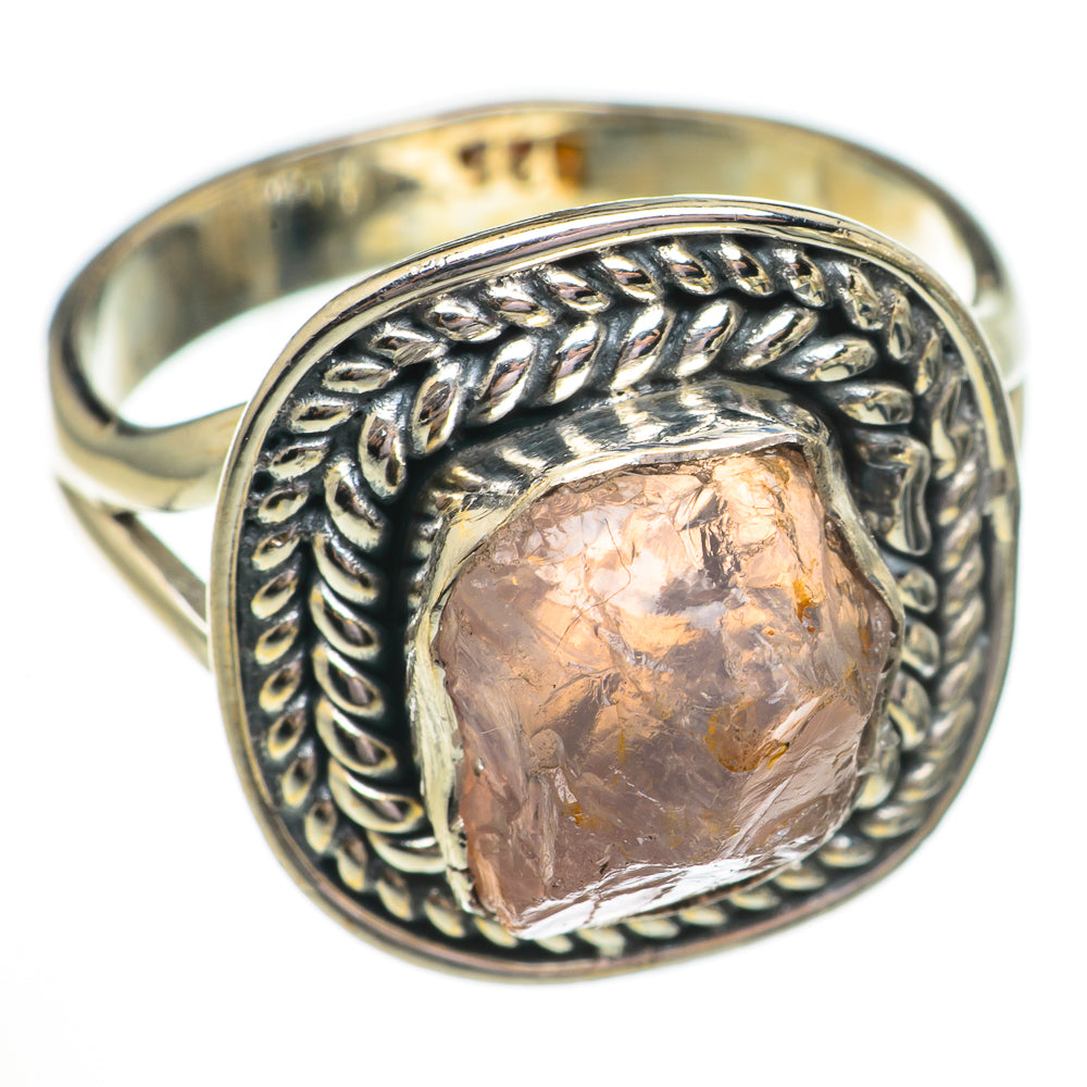 Rose Quartz Rings handcrafted by Ana Silver Co - RING70670