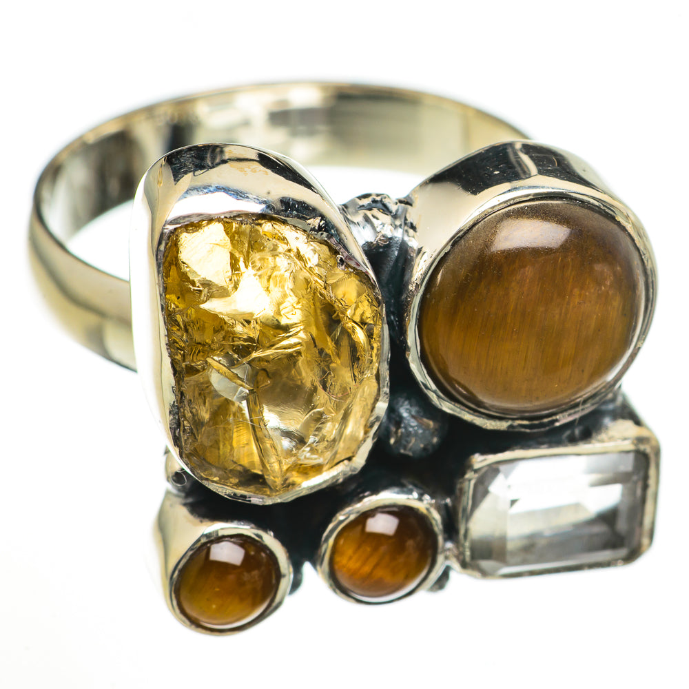 Tiger Eye Rings handcrafted by Ana Silver Co - RING70776