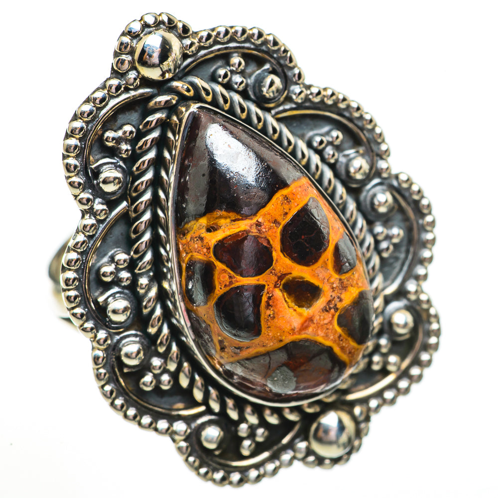 Bauxite Rings handcrafted by Ana Silver Co - RING70823