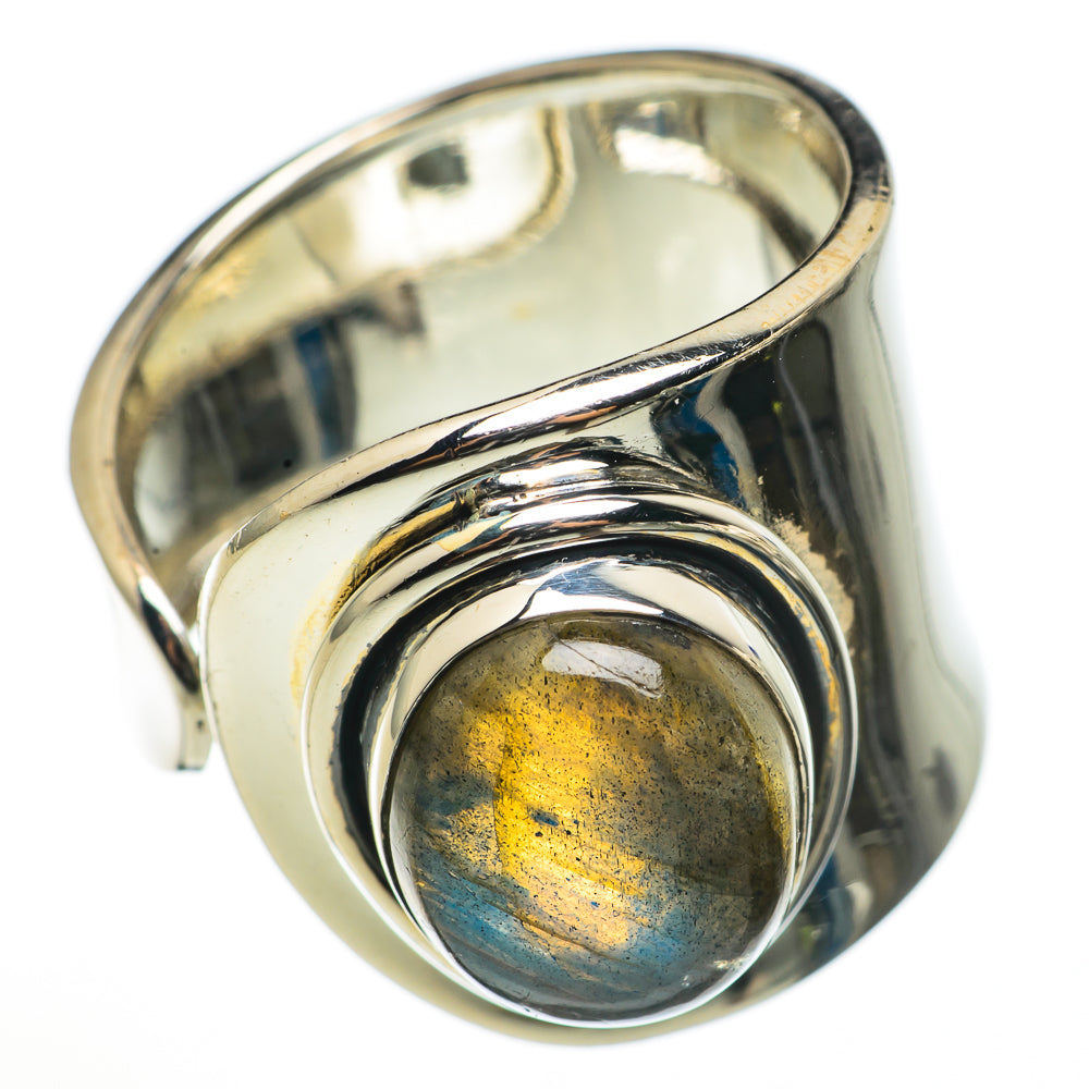 Labradorite Rings handcrafted by Ana Silver Co - RING70889