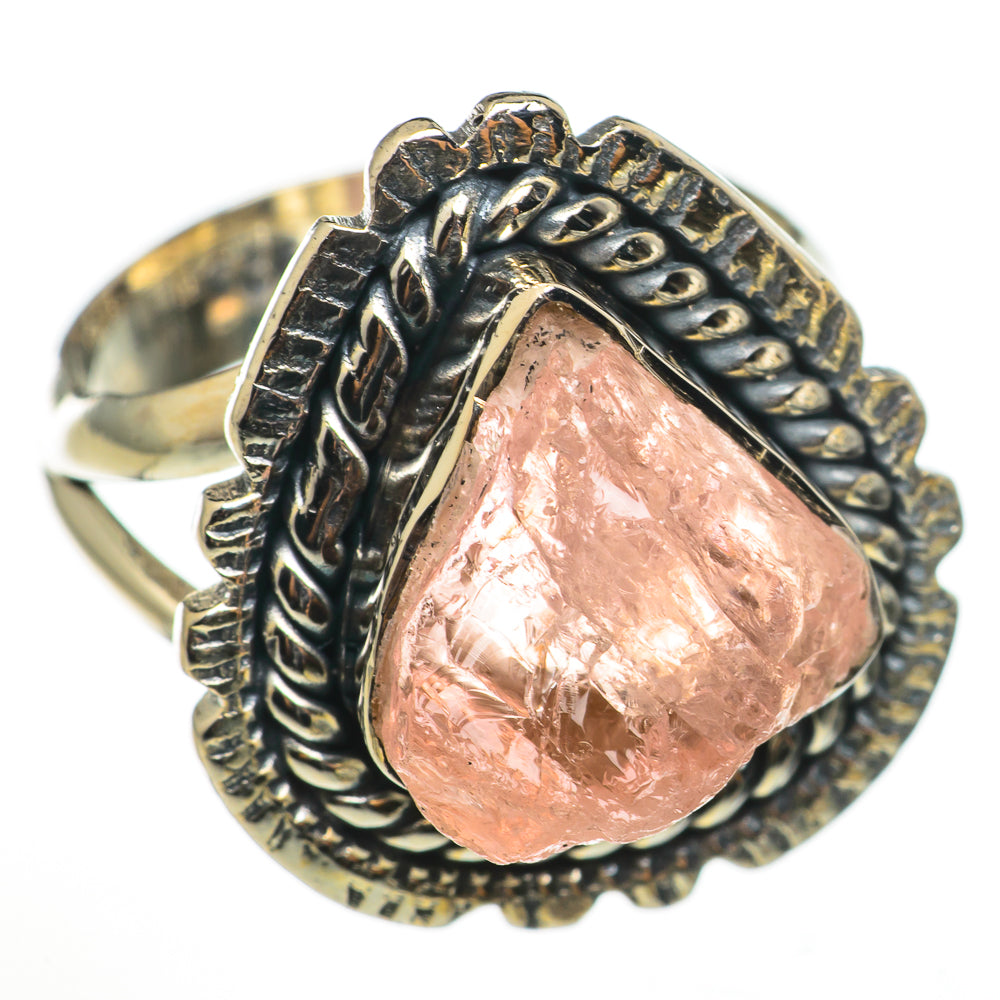 Rose Quartz Rings handcrafted by Ana Silver Co - RING70906