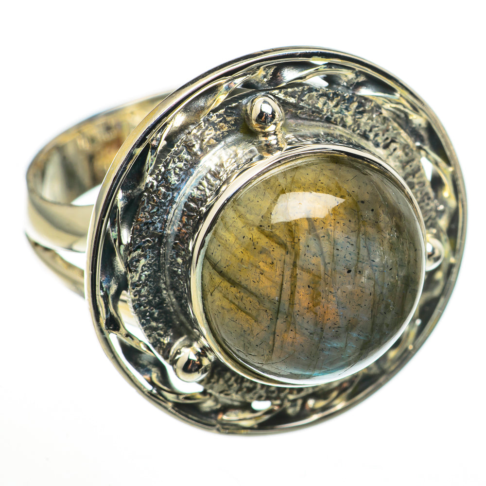 Labradorite Rings handcrafted by Ana Silver Co - RING70927 - Photo 2