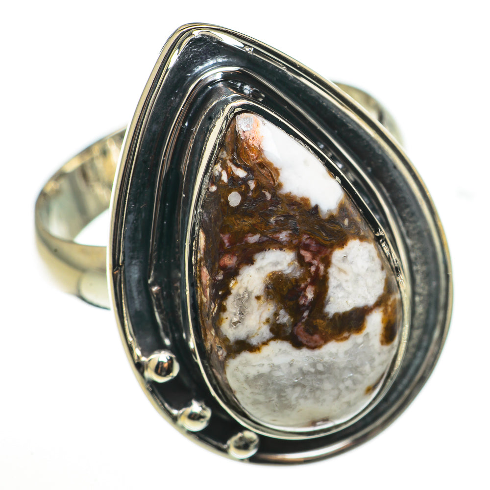 Red Jasper Rings handcrafted by Ana Silver Co - RING70982 - Photo 2