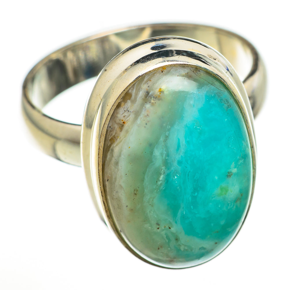 Peruvian Opal Rings handcrafted by Ana Silver Co - RING71041