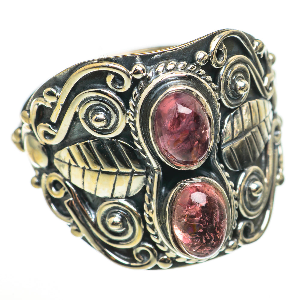 Pink Tourmaline Rings handcrafted by Ana Silver Co - RING71060