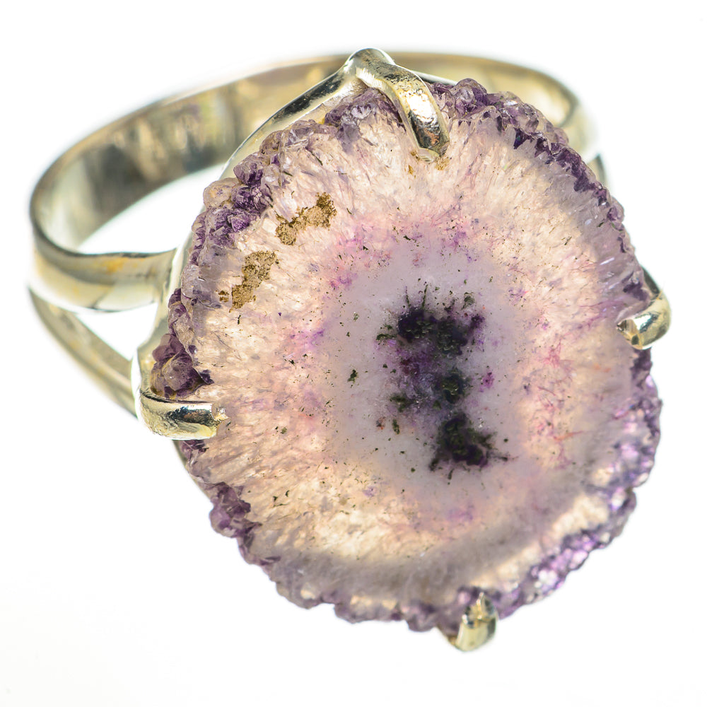 Amethyst Stalactite Rings handcrafted by Ana Silver Co - RING71064