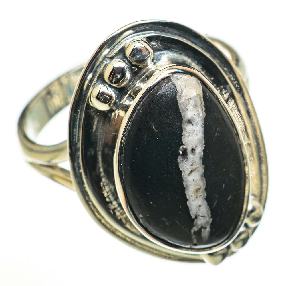 Pinolith Jasper Rings handcrafted by Ana Silver Co - RING71068 - Photo 2