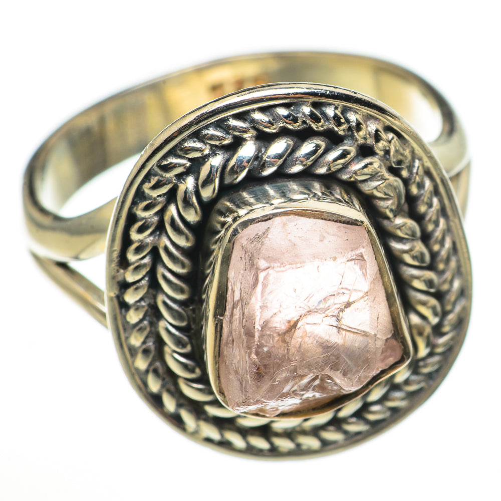 Rose Quartz Rings handcrafted by Ana Silver Co - RING71094