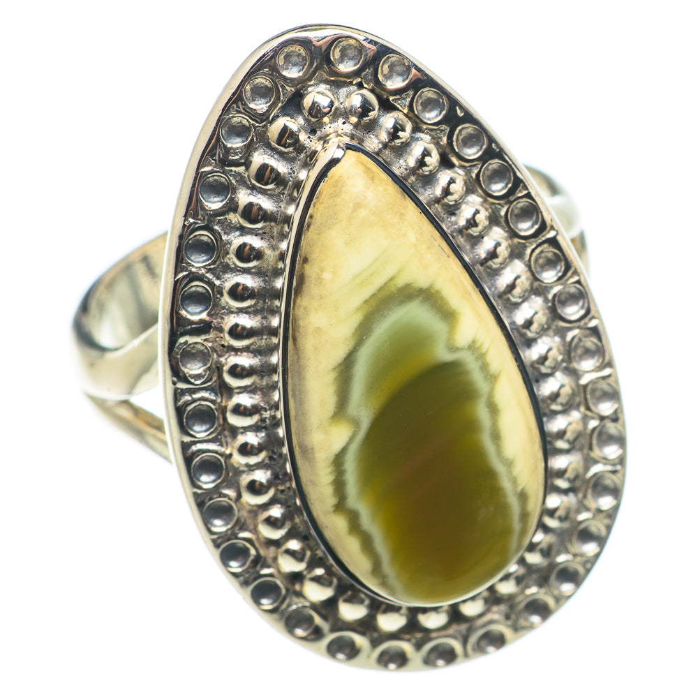 Willow Creek Jasper Rings handcrafted by Ana Silver Co - RING71123 - Photo 2