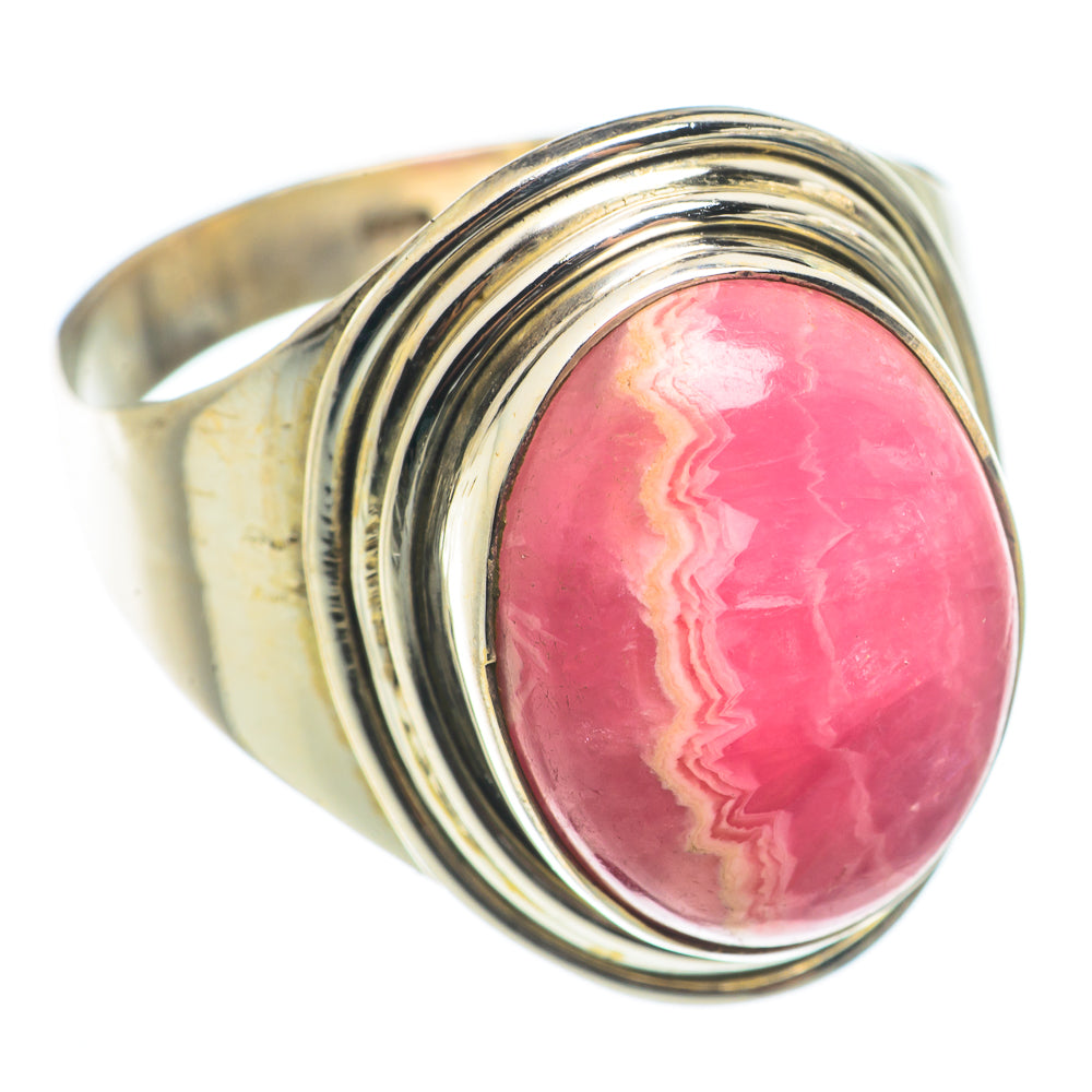Rhodochrosite Rings handcrafted by Ana Silver Co - RING71132