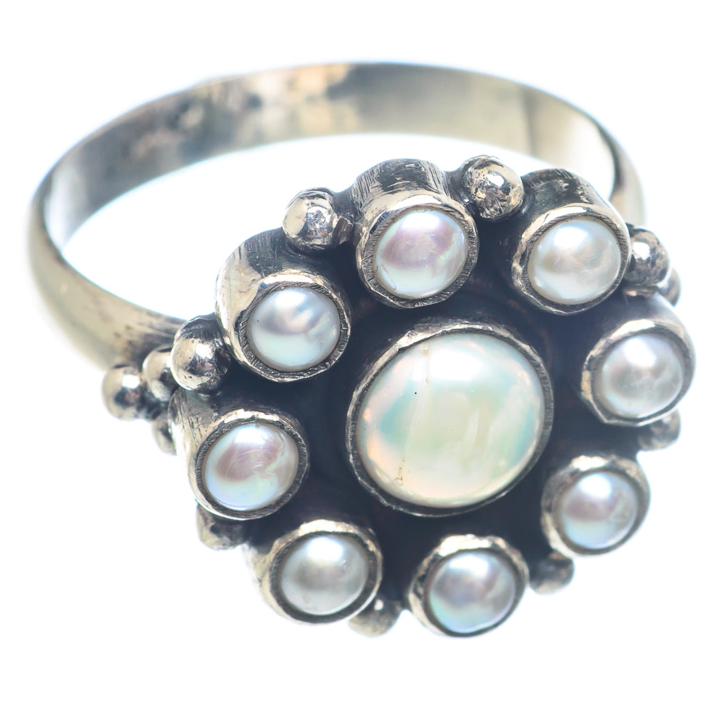 Cultured Pearl Rings handcrafted by Ana Silver Co - RING71219