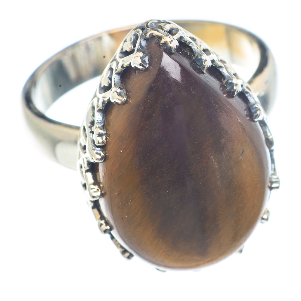 Tiger Eye Rings handcrafted by Ana Silver Co - RING71236