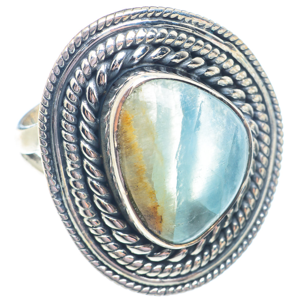 Aquamarine Rings handcrafted by Ana Silver Co - RING71268
