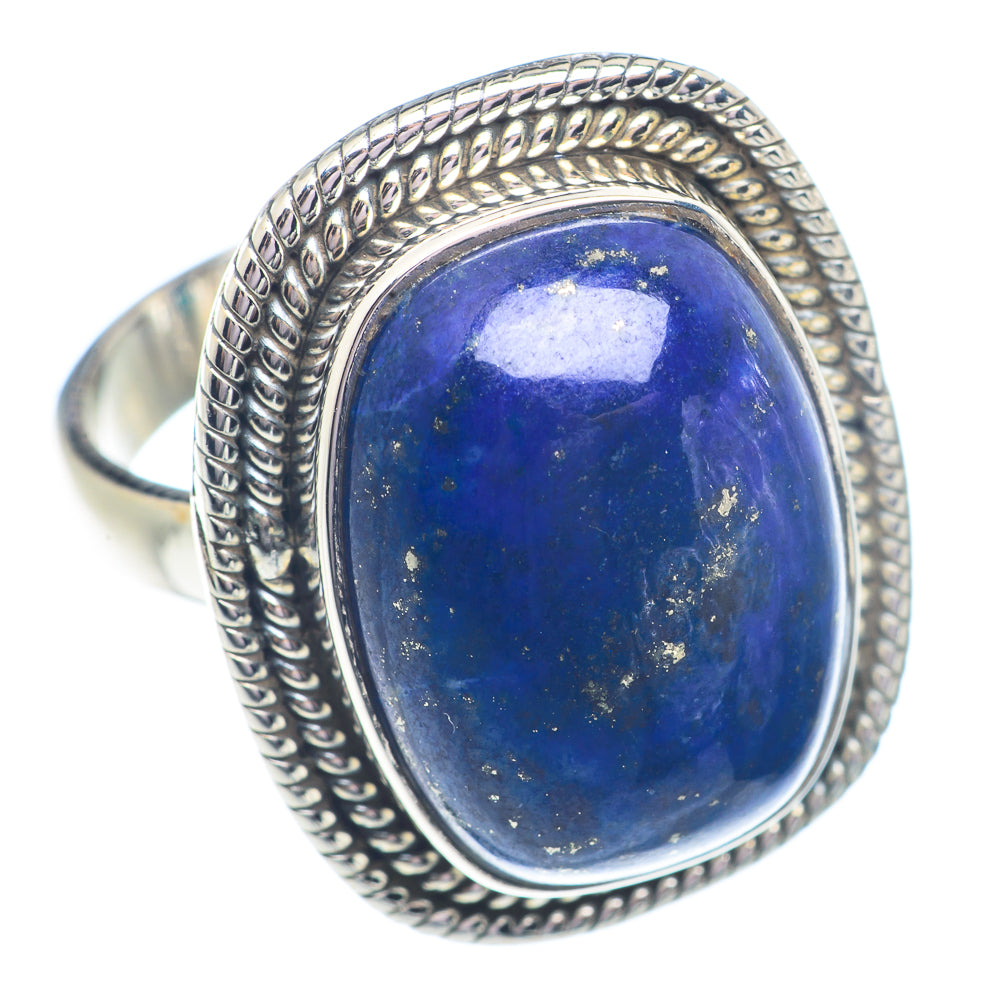 Lapis Lazuli Rings handcrafted by Ana Silver Co - RING71303