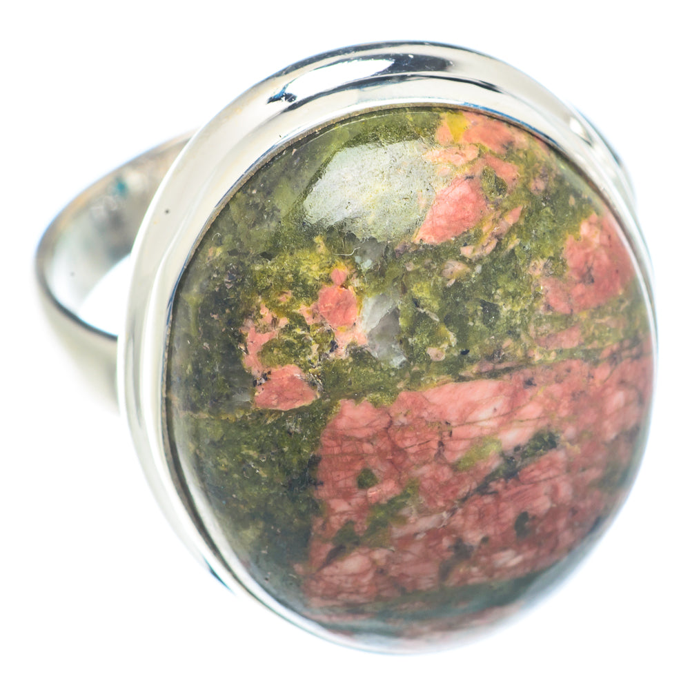 Unakite Rings handcrafted by Ana Silver Co - RING71347