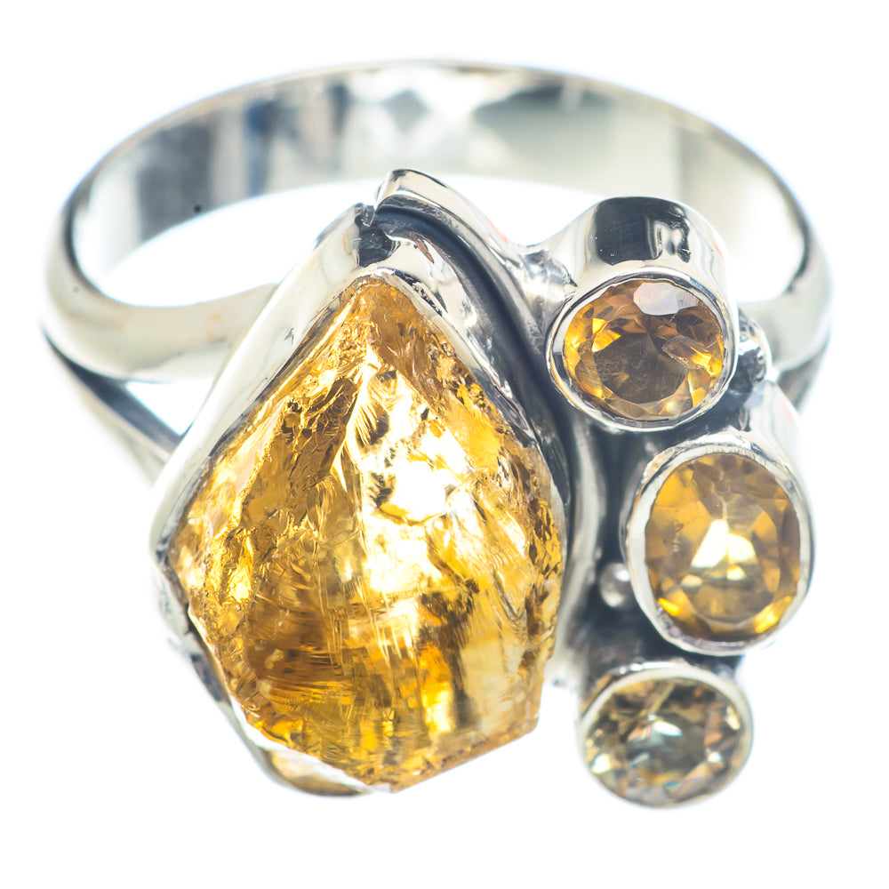 Citrine Rings handcrafted by Ana Silver Co - RING71354