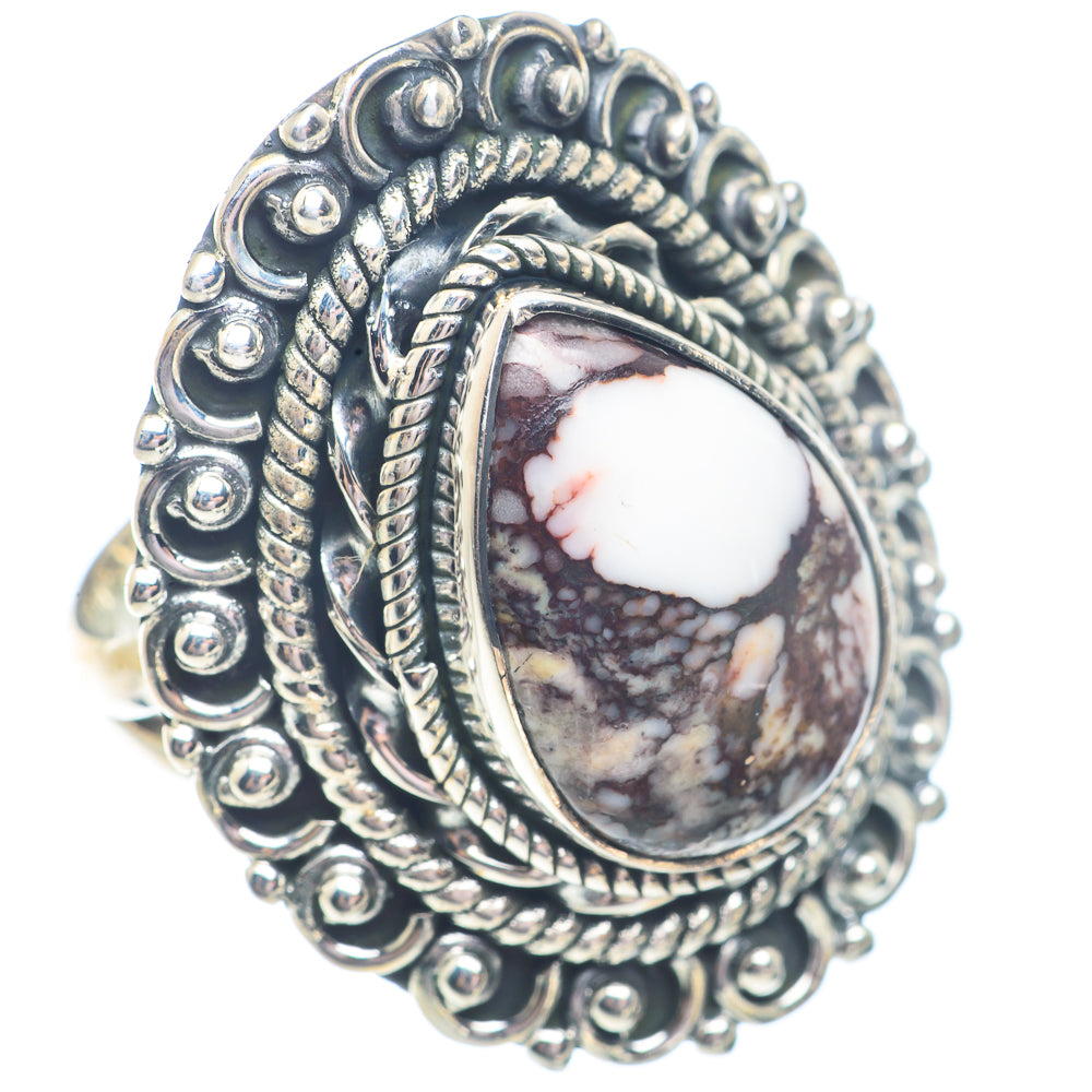 Peanut Wood Jasper Rings handcrafted by Ana Silver Co - RING71435 - Photo 2