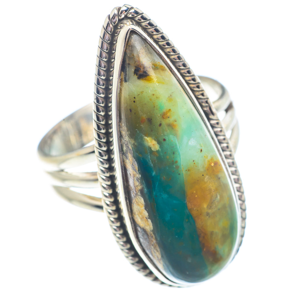 Peruvian Opal Rings handcrafted by Ana Silver Co - RING71467