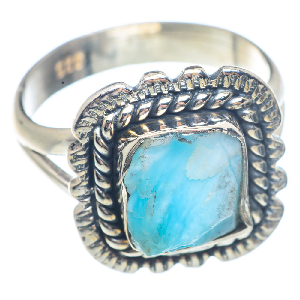 Larimar Rings handcrafted by Ana Silver Co - RING71492