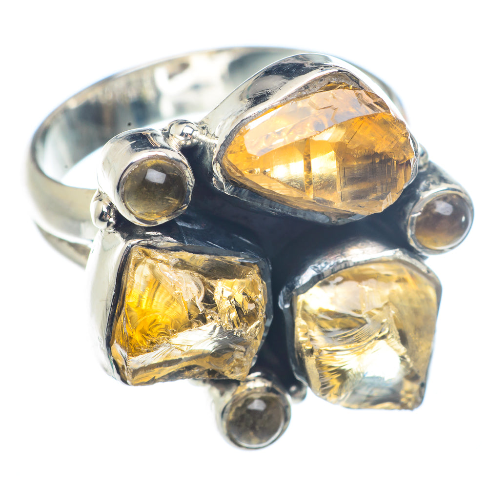 Citrine Rings handcrafted by Ana Silver Co - RING71506
