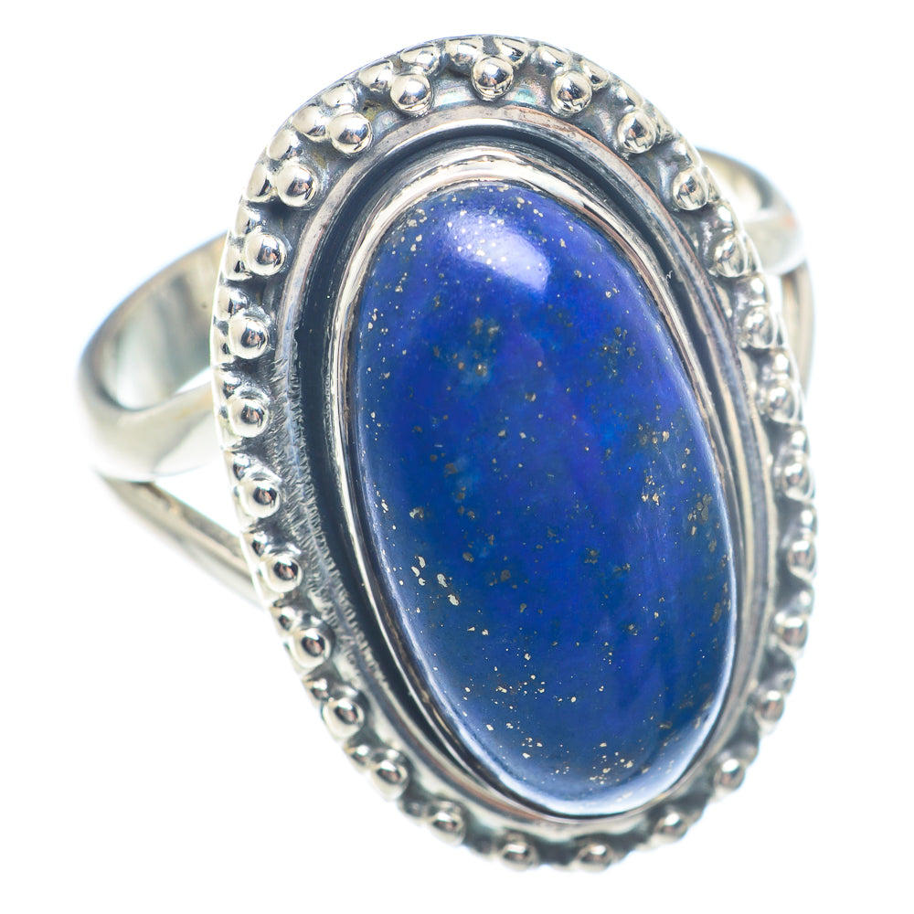 Lapis Lazuli Rings handcrafted by Ana Silver Co - RING71533