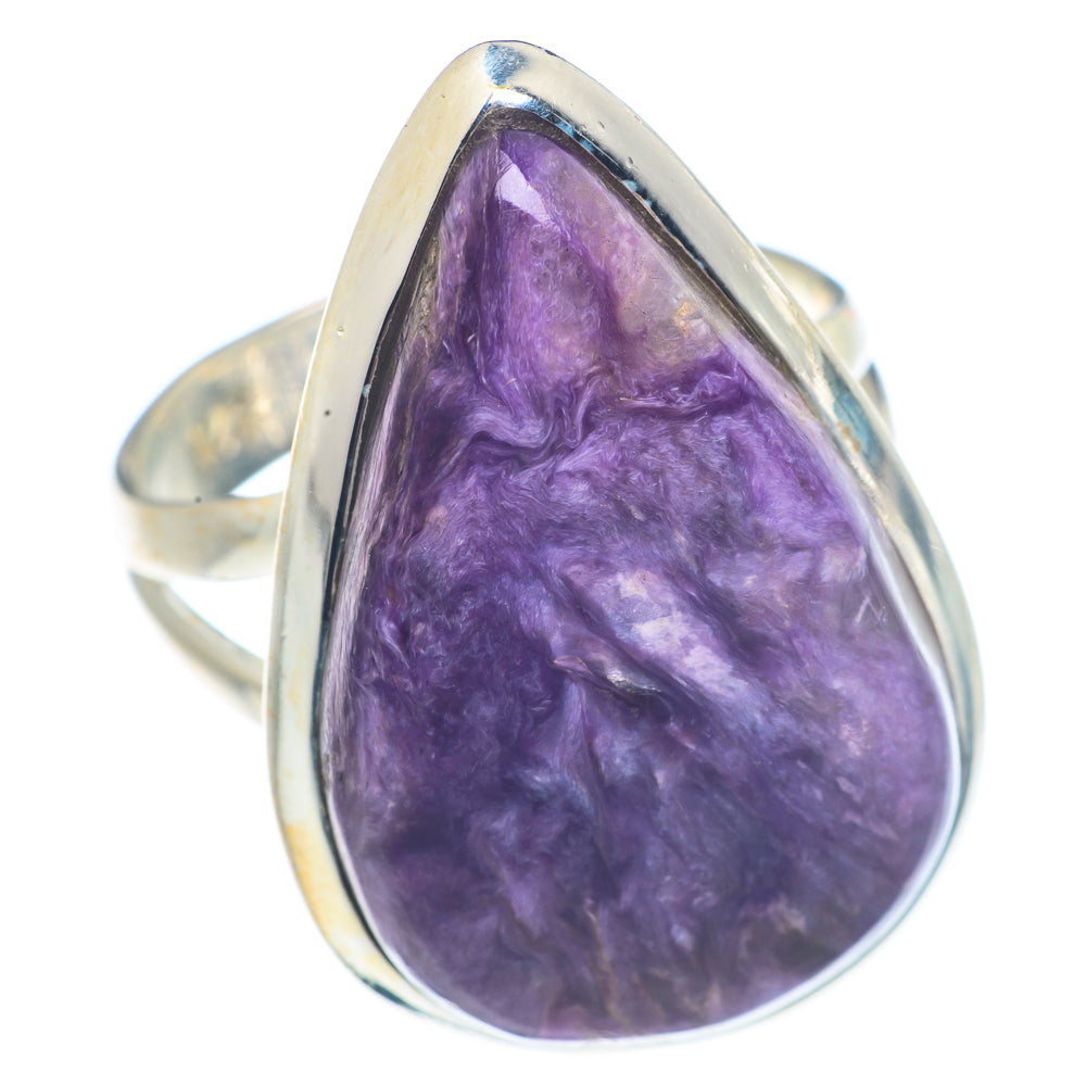 Charoite Rings handcrafted by Ana Silver Co - RING71557