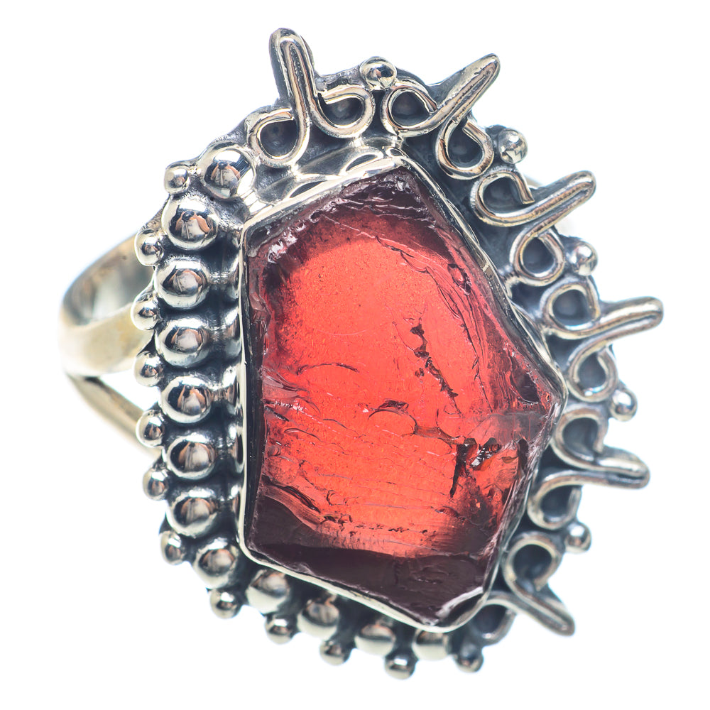 Garnet Rings handcrafted by Ana Silver Co - RING71593