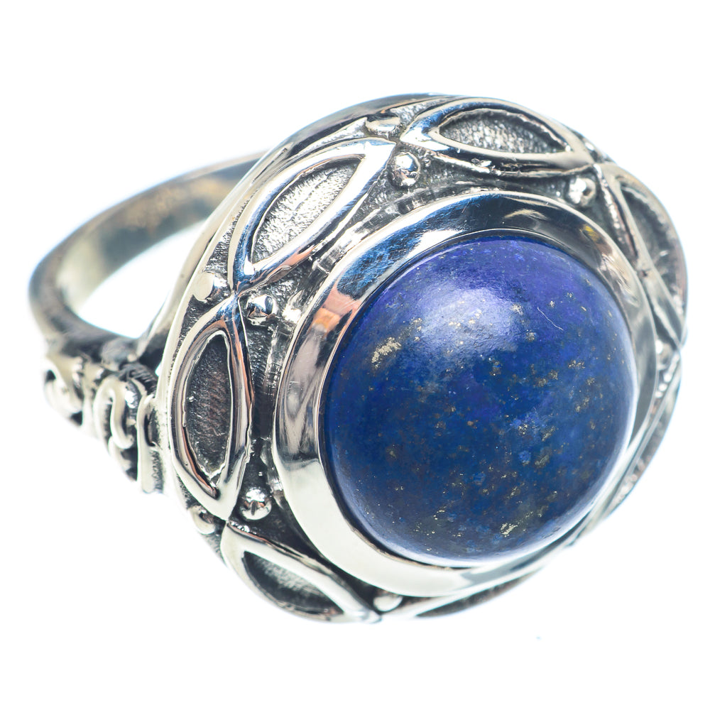 Lapis Lazuli Rings handcrafted by Ana Silver Co - RING71608