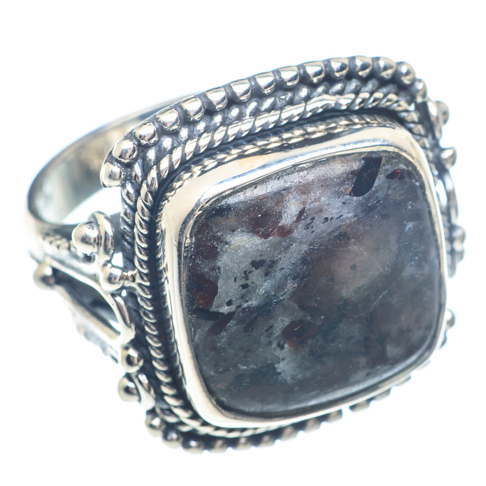Russian Eudialyte Rings handcrafted by Ana Silver Co - RING71622