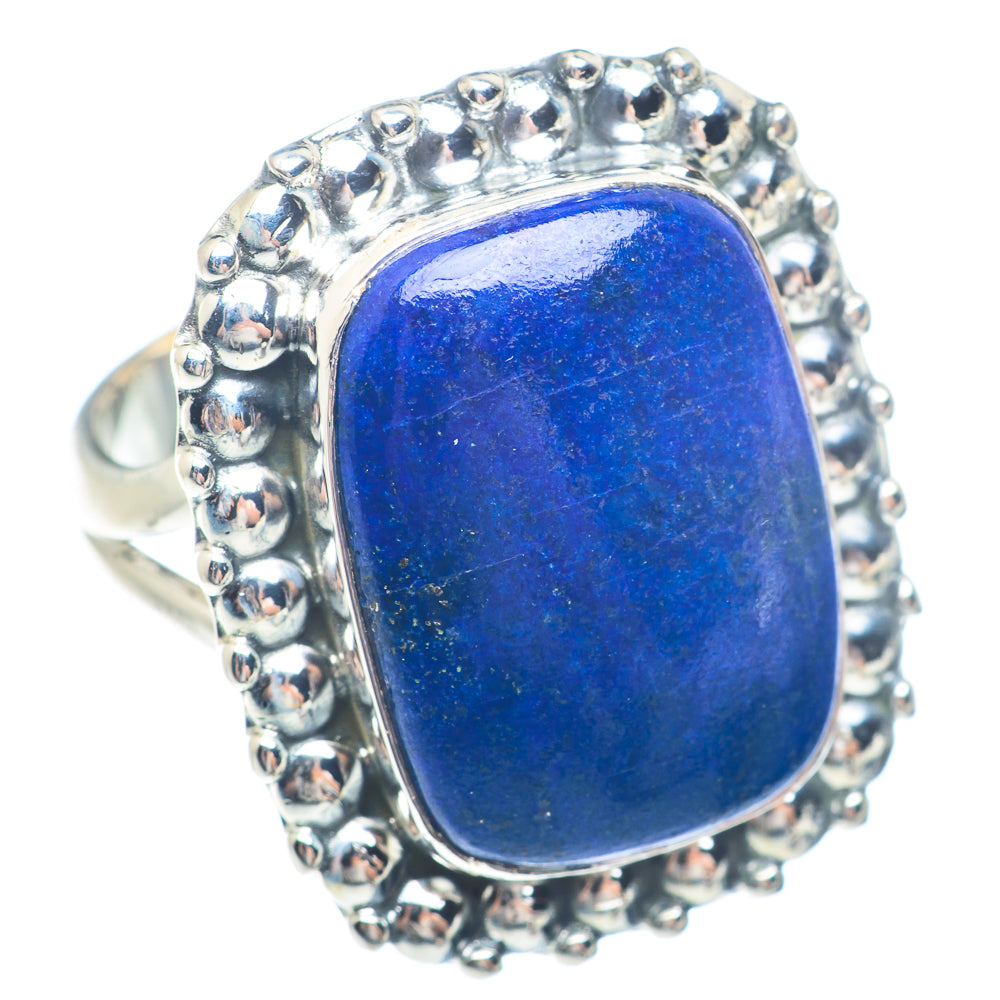 Lapis Lazuli Rings handcrafted by Ana Silver Co - RING71645