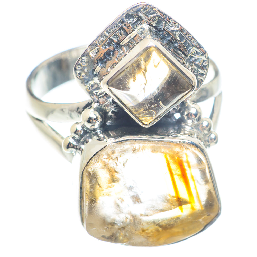 Citrine Rings handcrafted by Ana Silver Co - RING71699
