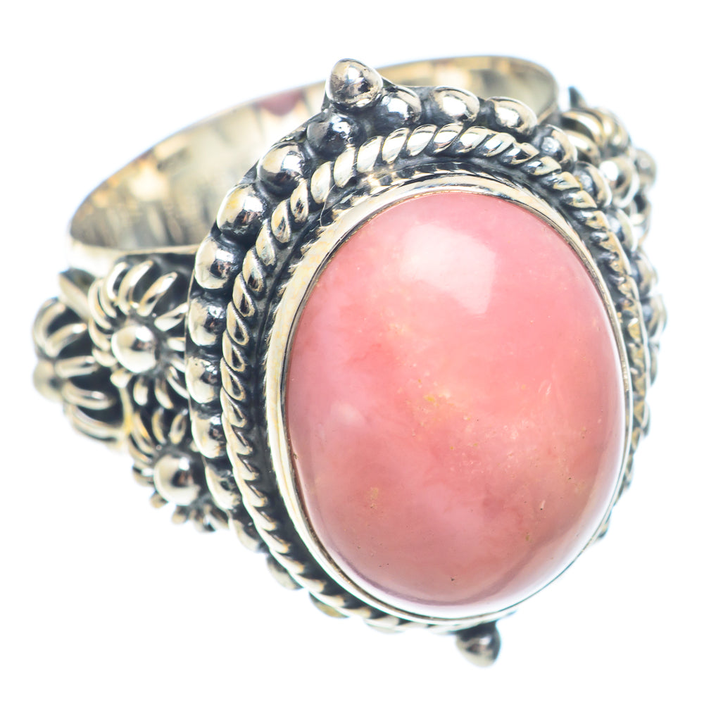 Pink Opal Rings handcrafted by Ana Silver Co - RING71787