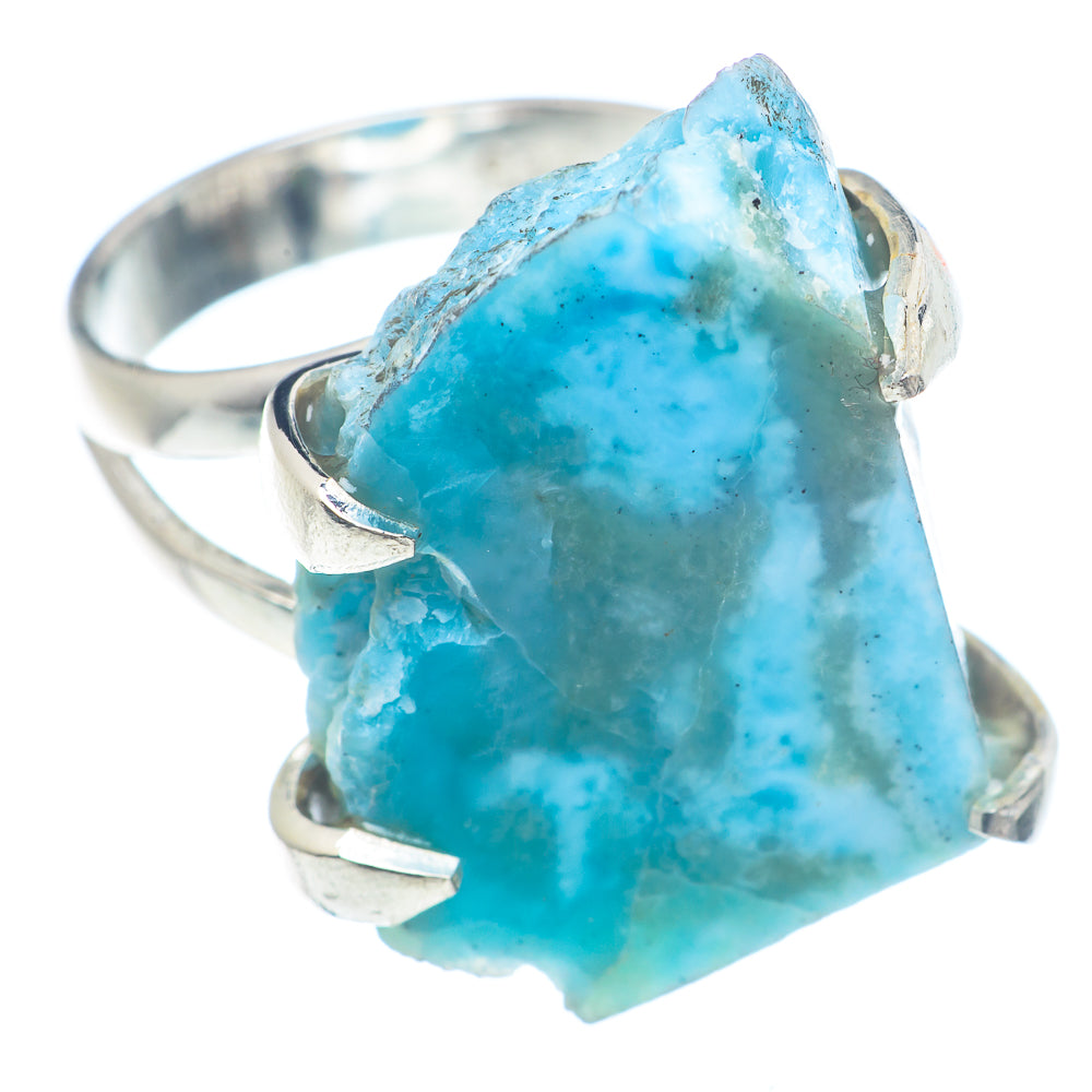 Larimar Rings handcrafted by Ana Silver Co - RING71811