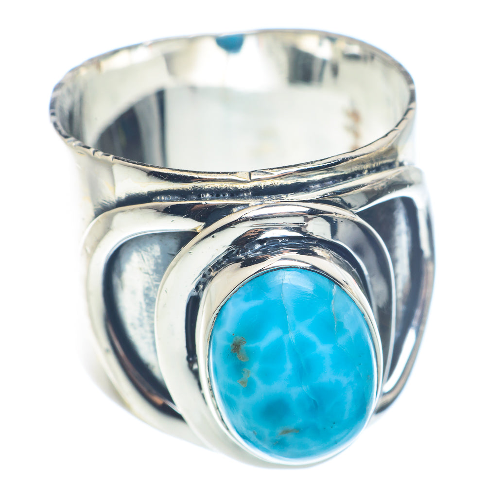 Larimar Rings handcrafted by Ana Silver Co - RING71812