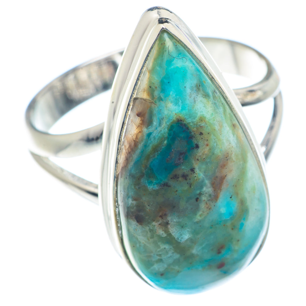 Peruvian Opal Rings handcrafted by Ana Silver Co - RING71856