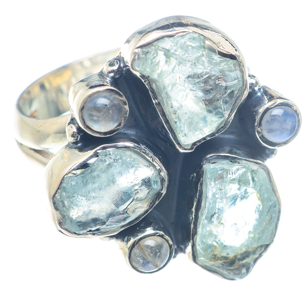 Aquamarine Rings handcrafted by Ana Silver Co - RING71928