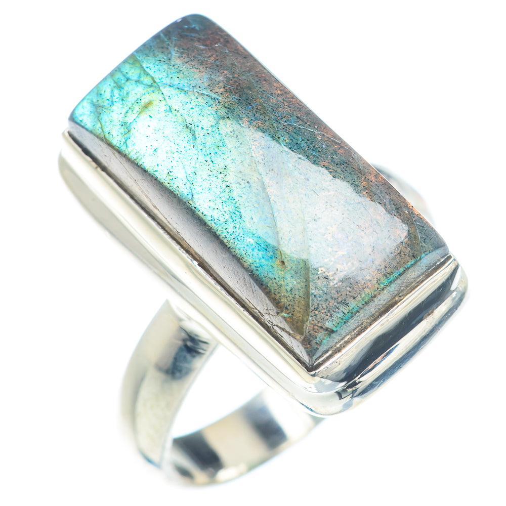Labradorite Rings handcrafted by Ana Silver Co - RING71934