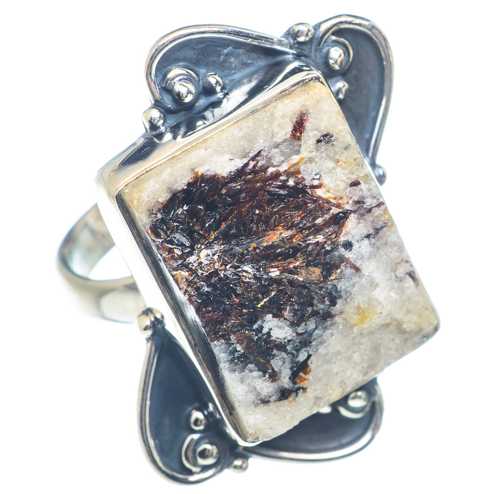 Astrophyllite Rings handcrafted by Ana Silver Co - RING71937 - Photo 2