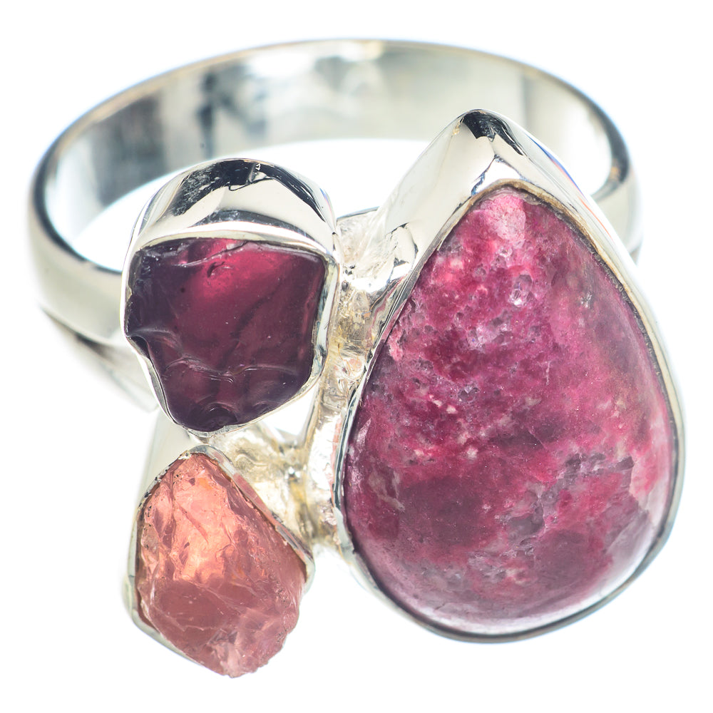 Thulite Rings handcrafted by Ana Silver Co - RING71943